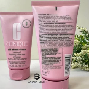 فوم شوینده صورت پوست خشک تا چرب کلینیک مدل All About Clean